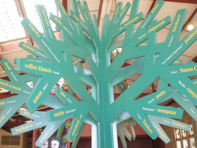 Arbre à mots - Ellis Island, New York