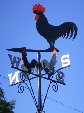 Girouette Coq - Photo : Harry Palser