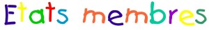 Mots ETATS MEMBRES