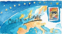 Aquarelle Europe - Béatrice Tollu