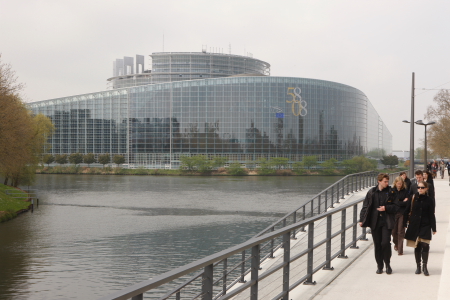 Parlement européen, Strasbourg - Photo : F. de la Mure, MAEE