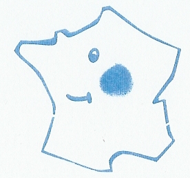 Carte de France tout sourire
