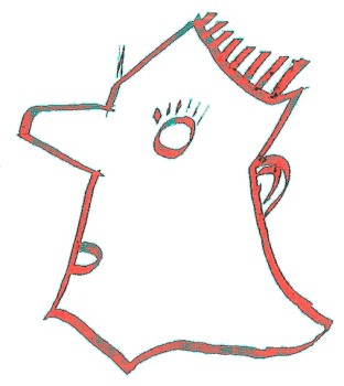 France en forme de cafetière