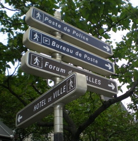 Panneaux indicateurs - Photo : G. Brame
