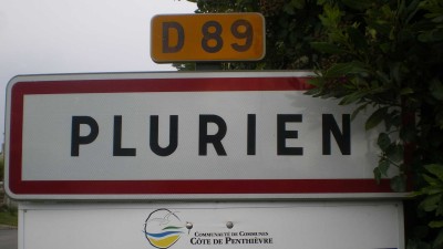 Panneau Plurien - Photo : G. Brame
