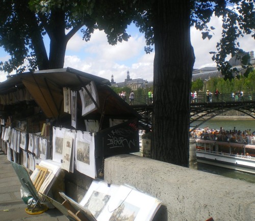 Quai de Seine et bouquinistes - Photo : M. Déchelette