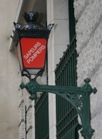 Enseigne de sapeurs-pompiers - Photo : M. Dechelette