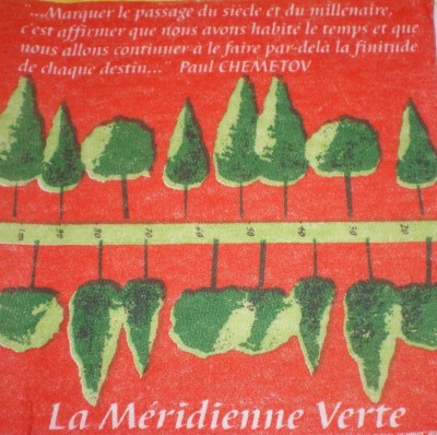 Méridienne verte de l'an 2000 - Photo : G. Brame