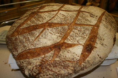 Miche de pain au levain, Iguerande - Photo : M. Déchelette Miche de pain au levain, Iguerande - Photo : M. Déchelette